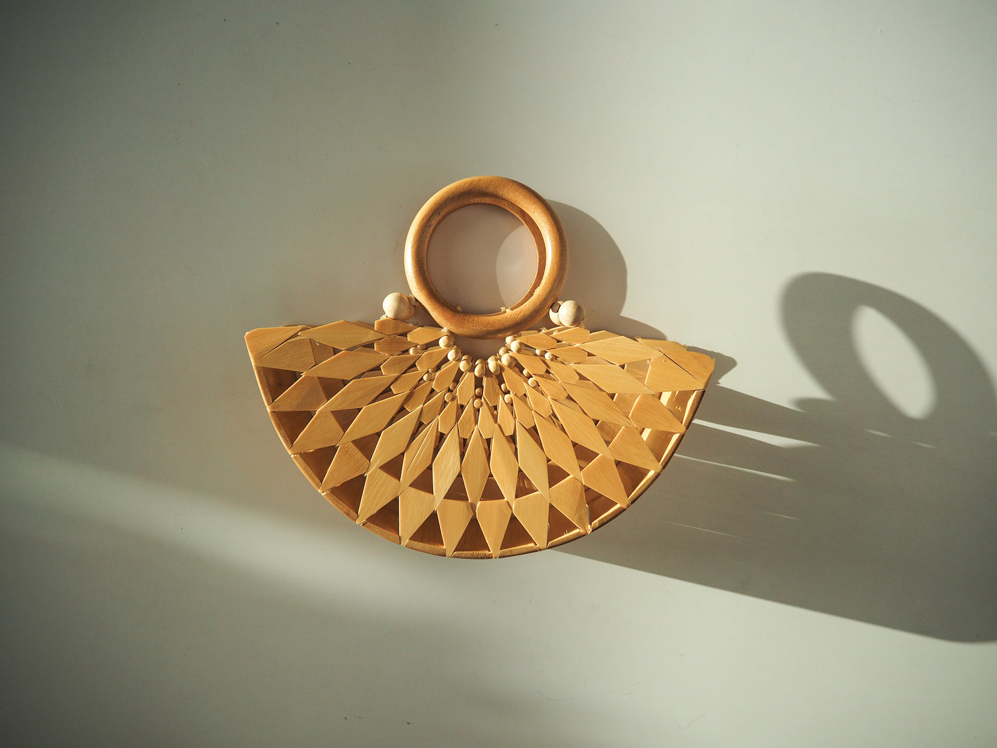 Selenite Wooden Handle Tote