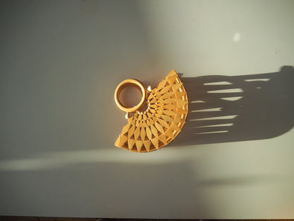 Selenite Wooden Handle Tote